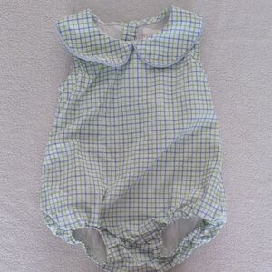 Plaid Kids One Piece Bodysuit